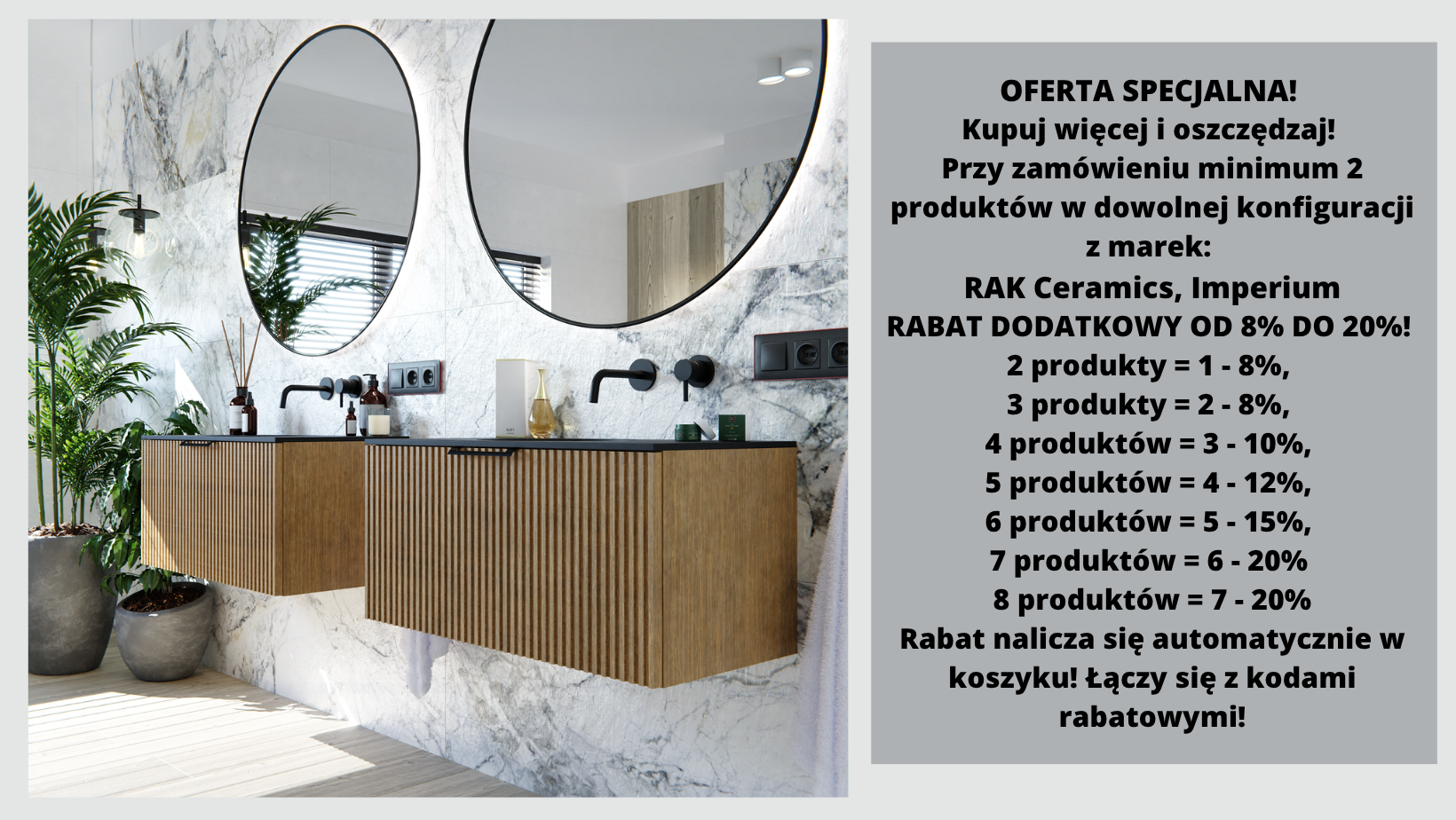 Promocja RAK Ceramics, Vitruvit IT i Imperium