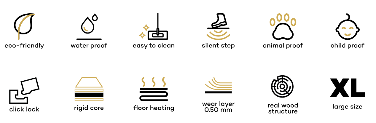 Właściwości podłóg Pacific Vinyl Floors