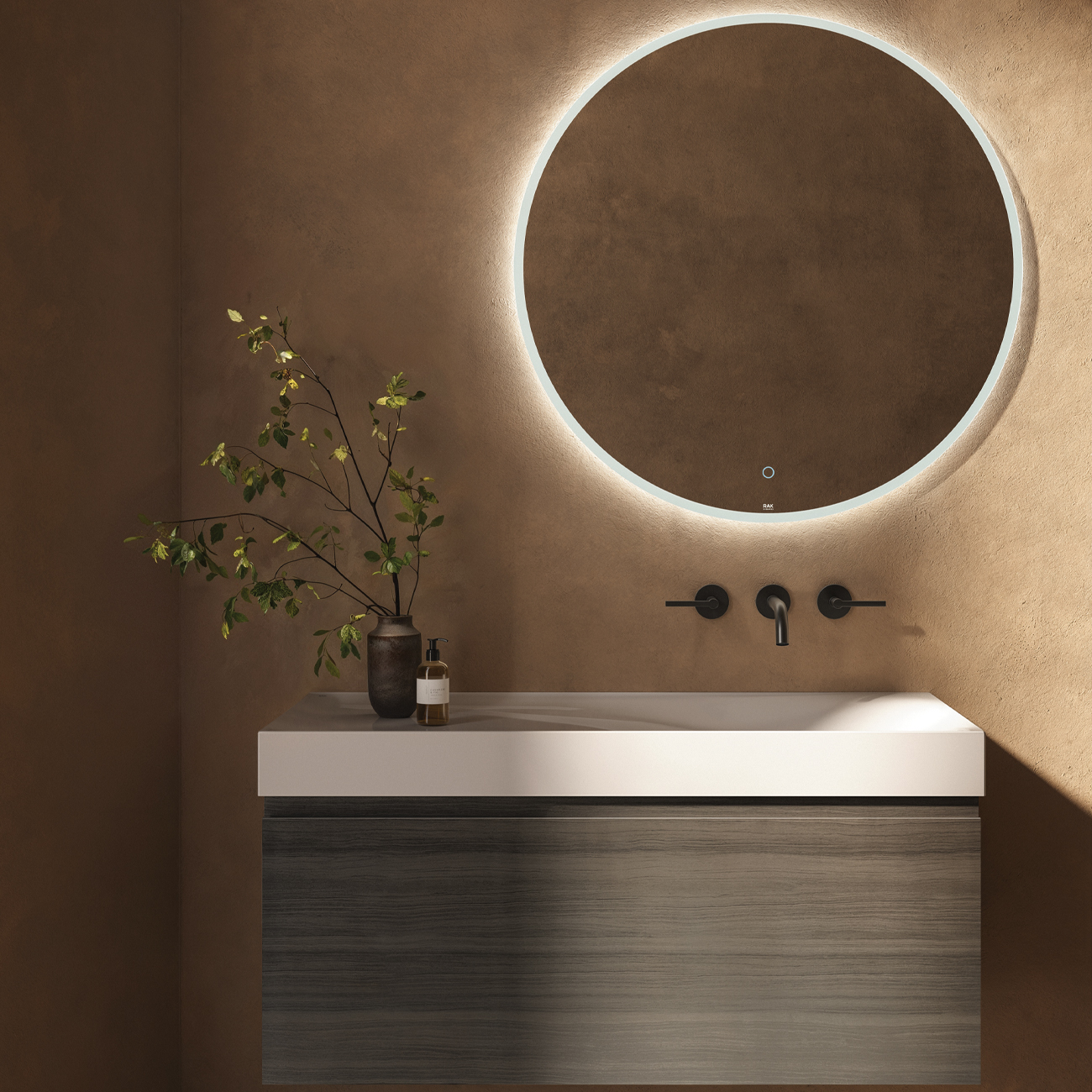 REMAL Umywalka podwieszana & nablatowa