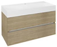 ODETTA szafka umywalkowa 95x50x43,5cm, wiąz Bardini