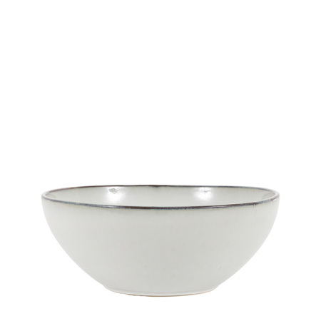 Talerz do makaronu Reactive Glaze – jasnoszary, 29 × 29 × 10 cm