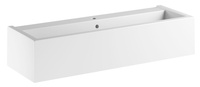 KANAAL umywalka ceramiczna 120x40cm, biały