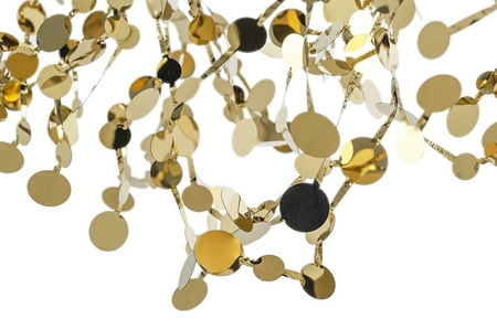 MOOSEE lampa wisząca MONETE SINGLE złota