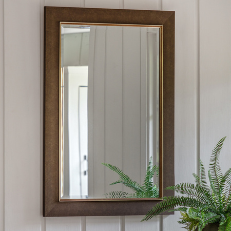 Richmond Rectangle Mirror Bronze 1070x770mm