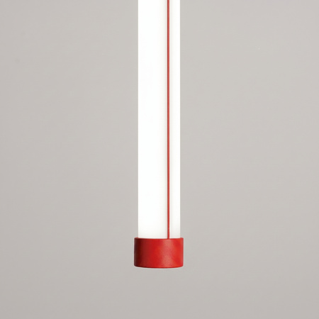 Lampa wisząca TRANG 50 czerwona LED 4000K