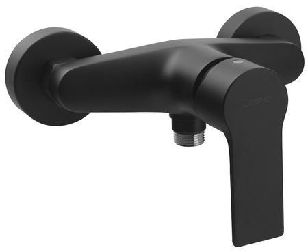 PAX bateria prysznicowa ścienna, czarny mat