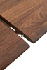 Madrid Ext Dning Tble Walnut  2000/2500x1000x760mm