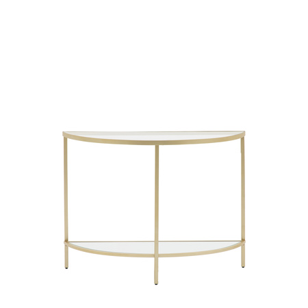 Stolik konsolowy Hudson Champagne 1000 x 350 x 750 mm