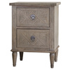 Szafka nocna Mustique z 2 szufladami 500 x 400 x 665 mm
