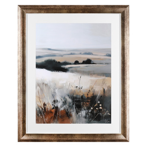 Obraz w ramie „Autumnal Aura” – szary, 66 × 2 × 81 cm