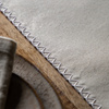 Linen Effect Table Runner Cream 360x1800mm