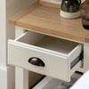 Eton 1 Drawer Bedside White