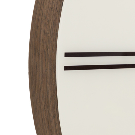 Cogger Wall Clock Dark Walnut 60cm