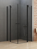 KABINA NEW SOLEO BLACK PROSTOKĄTNA U 90x120x195 CZYSTE 6mm ACTIVE SHIELD