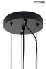 MOOSEE lampa wisząca SESTO czarna