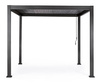 Pergola ogrodowa BIZZOTTO OCEAN 3X3 – antracytowy