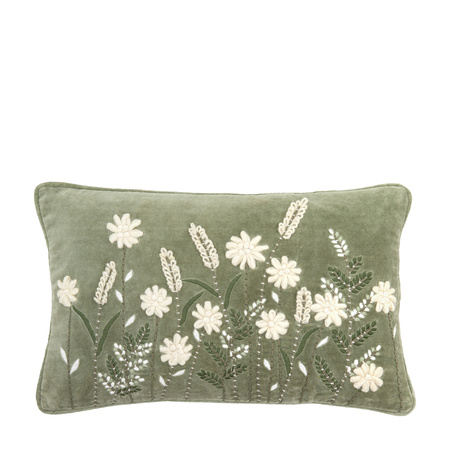 Ennerdale Velvet Floral Cushion 400x600mm