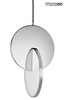 MOOSEE lampa wisząca DISCO srebrna