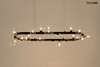 MOOSEE lampa wisząca ALURE OVAL 120 czarna