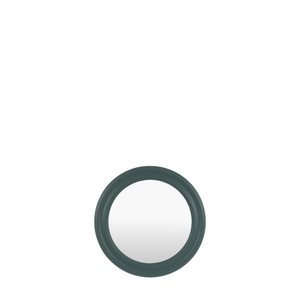 Suffolk Round Mirror Green 600x25x600mm