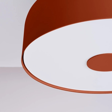 Plafon OMIQ ochra czerwona