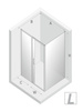 KABINA PRIME WHITE PROSTOKĄTNA L 160x70x200 CZYSTE 6mm ACTIVE SHIELD