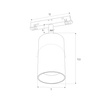 MAXLIGHT M0010N REFLEKTOR MAGNETYCZNY SYSTEM ON/OFF 20W 1332LM 3000K