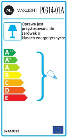 Royal  P0314-01A lampa wisząca mała