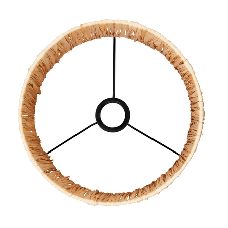 Raffia Tapered Shade Natural 200x165x300mm