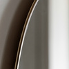Highline Pebble Mirror Brass 600x20x800mm