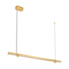 Lampa wisząca LOVELY LED złota 120 cm