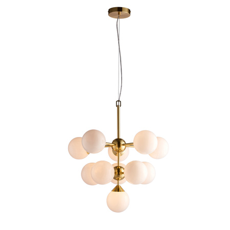 Oscar 11 Pendant Light Brushed Gold