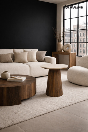 MaMaison stolik ARGENTINA 50 marmur /     drewno