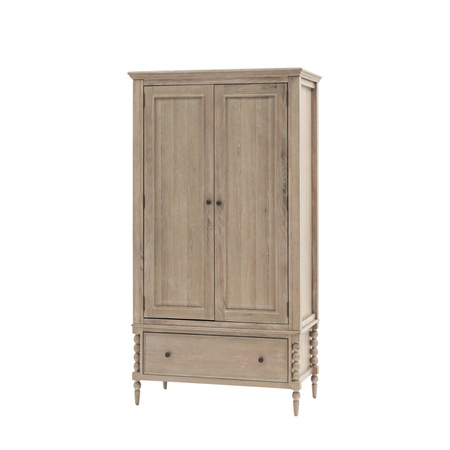 Szafa Artisan – szuflady: 1, naturalna, 110 × 58 × 195 cm