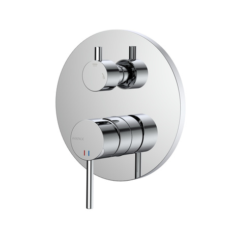 Zestaw prysznicowy podtynkowy dwufunkcyjny