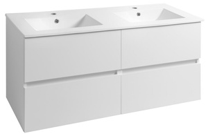 PANEDA szafka umywalkowa 119x55x45,2cm, biały
