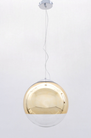 NOWOCZESNA LAMPA WISZĄCA ZŁOTA IBIZA d20