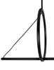 MOOSEE lampa wisząca STICK czarna