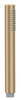 Słuchawka prysznicowa, 185mm, złoto mat