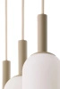 PLUUM lampa wisząca ciepły beż RAL 1019
