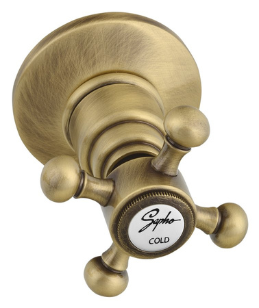 ANTEA podtynkowa bateria prysznicowa, 2 wyjścia, brąz