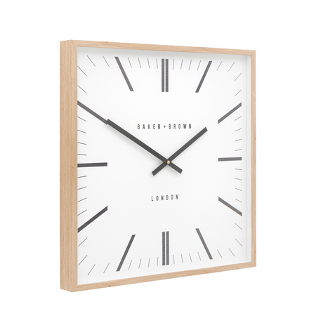 Penhurst Wall Clock Oak 50cm