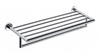 X-ROUND półka na ręczniki z relingiem 600mm, chrom
