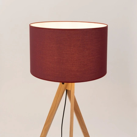 Lampa podłogowa NATT burgund