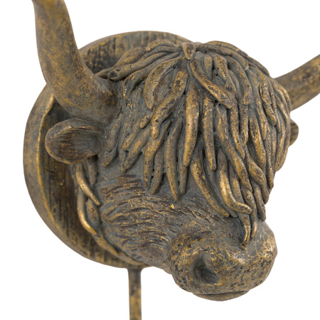 Highland Cow Hook 80x32x118mm