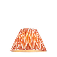 Zigzag Shade Apricot Orange Fabric 180x140x300mm