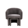 Asko Armchair Anthracite 700x710x700mm