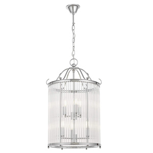 LAMPA WISZĄCA LOFT CHROMOWANA BOSTON W6
