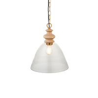 Cotswold 1 Pendant Light Natural Ash
