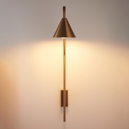 Lampa ścienna PRIMO gold 70 cm